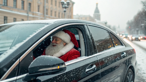 Новогодний ажиотаж. Аренда авто на Новый год