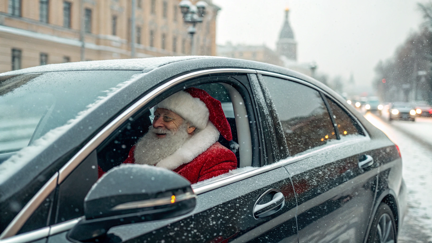 Новогодний ажиотаж. Аренда авто на Новый год